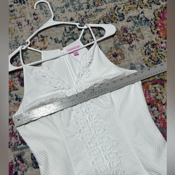 Lilly Pulitzer | white blouse tank size 4 - Picture 6 of 7